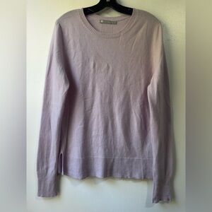 InCashmere Lavender Crew Neck Sweater